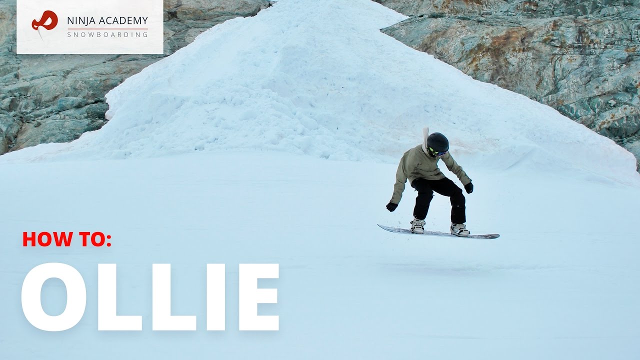 How To Ollie - Snowboard Tutorial