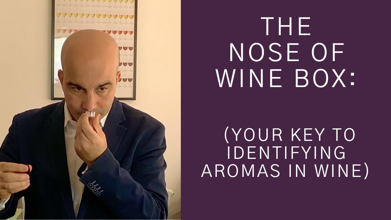 The Nose of Wine Box: Your key to identifying aromas in wine.