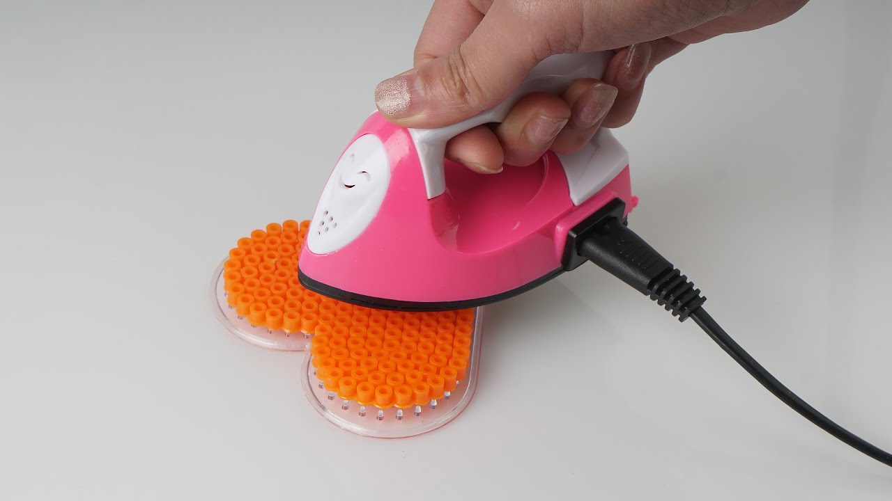 Portable Mini Electric Iron for hama DIY craft and Hot Fix Rhinestone