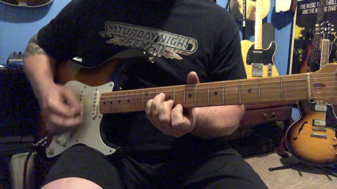 Stayin' Alive - The Bee Gee's - Rough Guitar