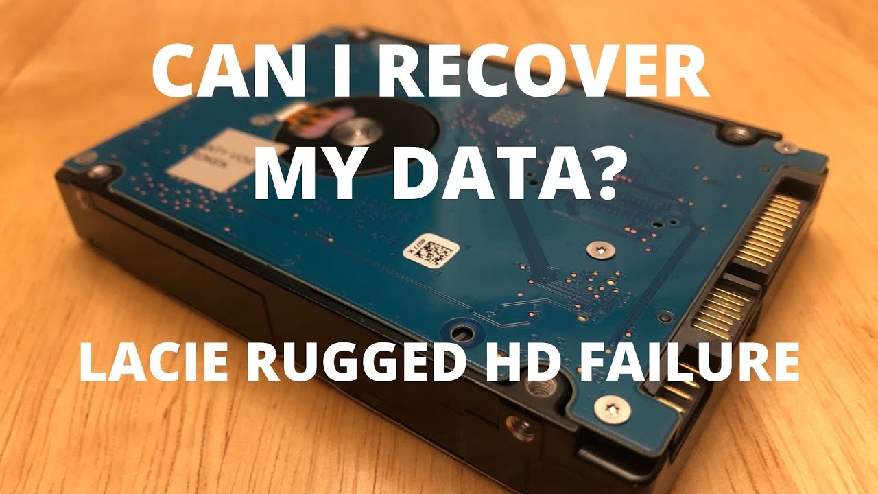 My Hard Drive Nightmare Ep. 1: LaCie Rugged Failure & Trying to Recover My Data