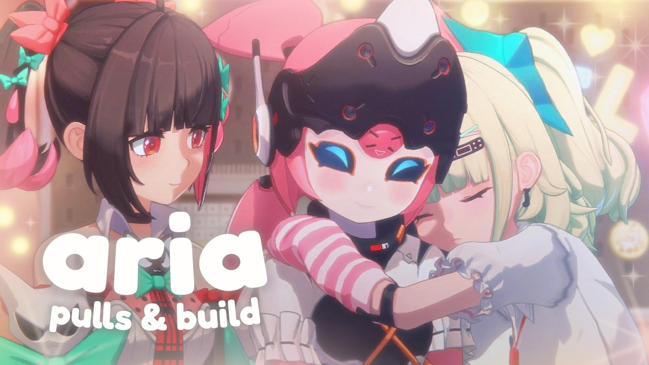 i built aria in 1 day & she might be my new fave dps (angels of delusion!)