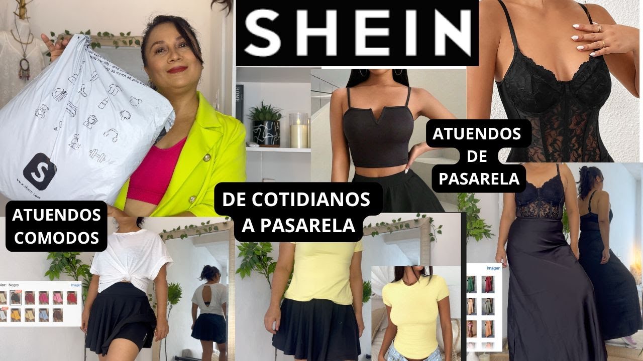SHEIN  ATUENDOS COTIDIANOS A ATUENDOS DE PASARELA