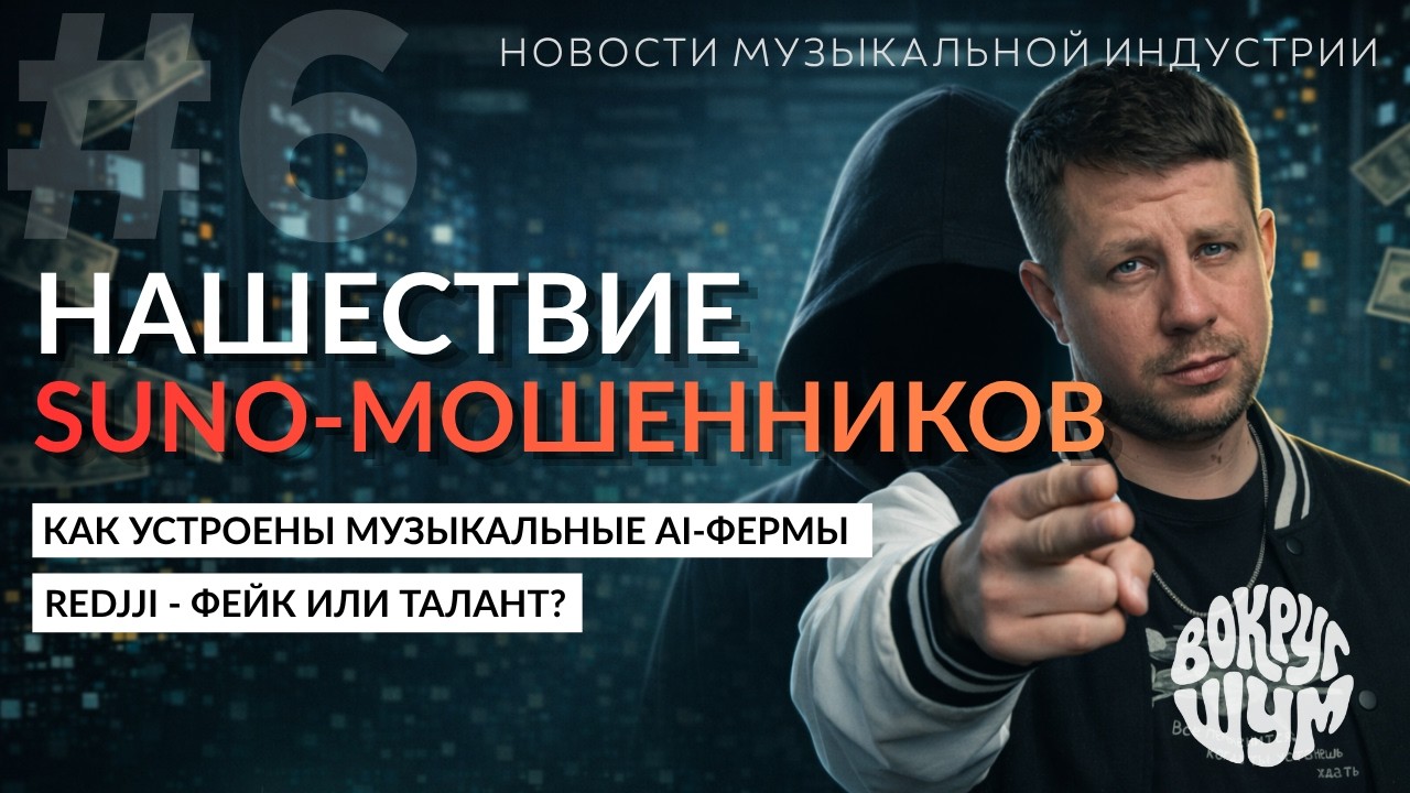 Suno-мошенники захватили рынок | Скандал вокруг REDJJI | Новости музиндустрии - ВШ 6