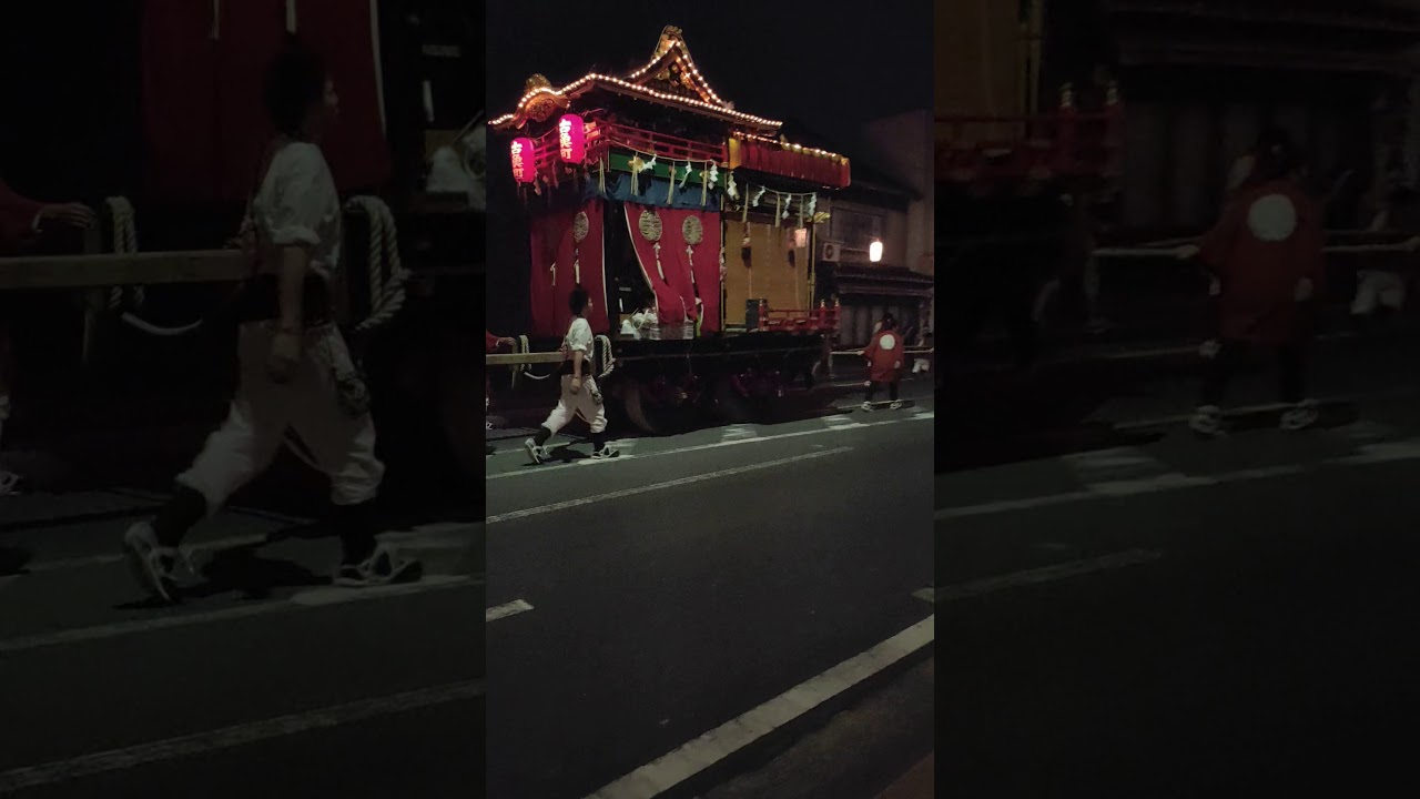 中津祇園2019 上祇園古魚町 前夜祭