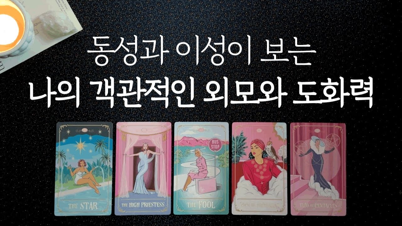현재 주변 동성과 이성이 보는 나의 외모와 도화력🌹✨