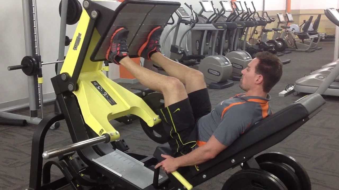 Stepz Fitness - How to use the 45 Degree Leg Press