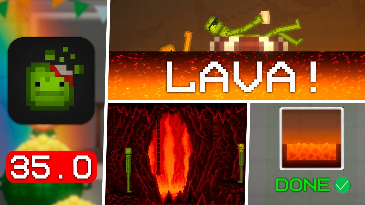 UPDATE 35.0 in MELON PLAYGROUND: LAVA FINALLY!