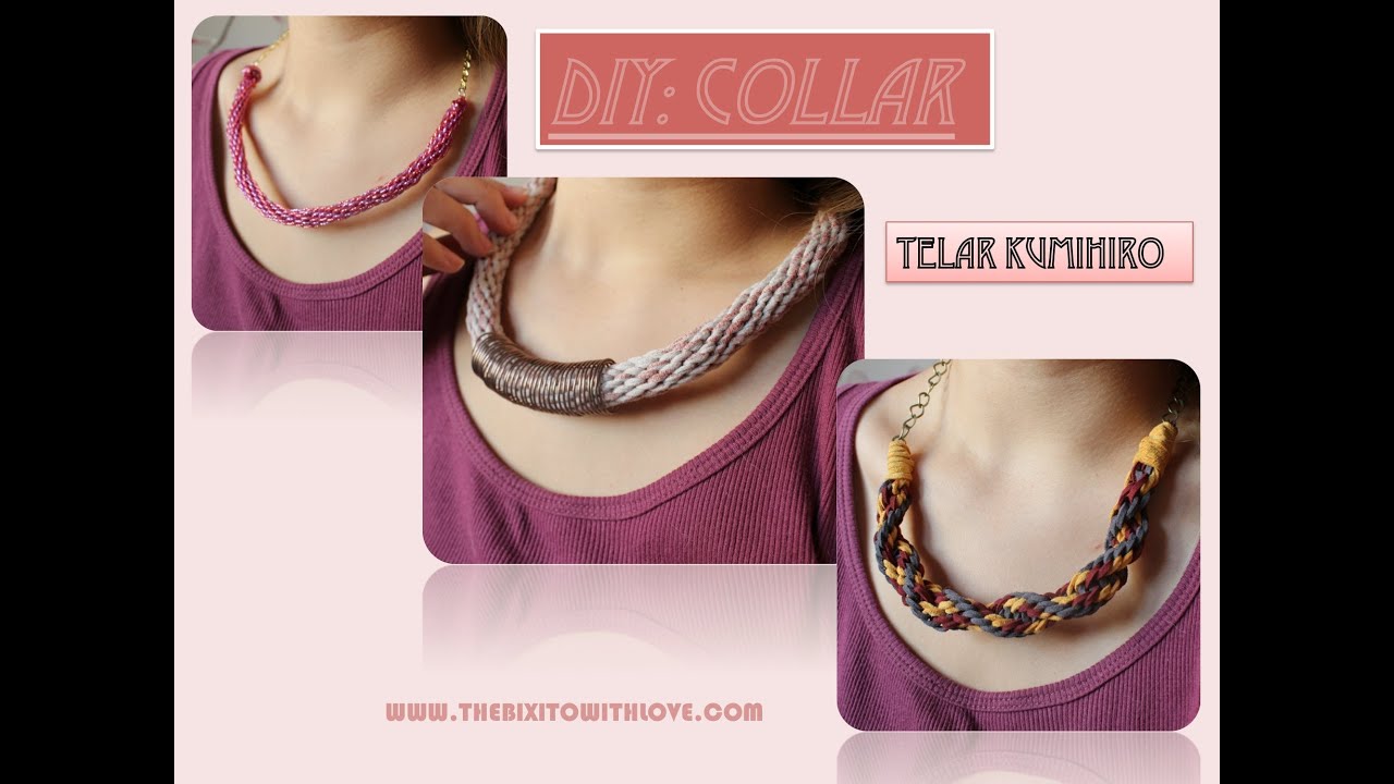 DIY -COLLAR- (Kumihimo)