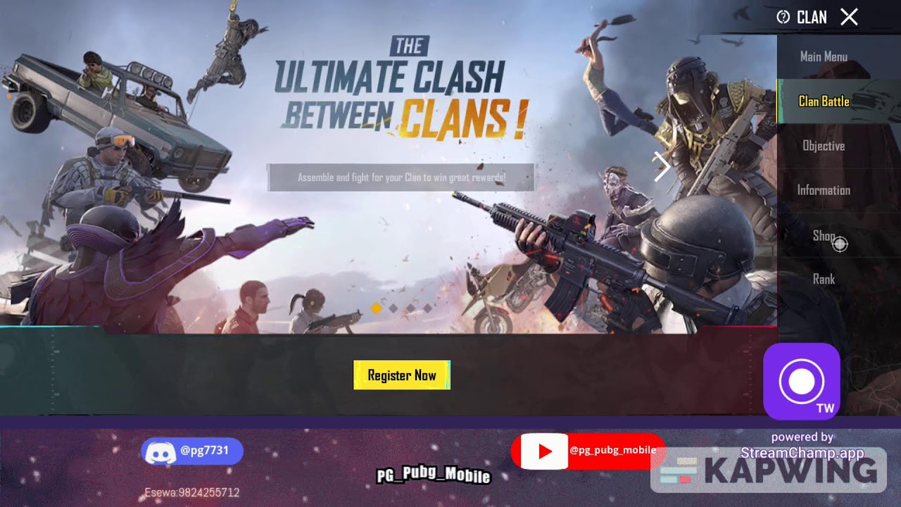 New Event, Ultimate Rank Push Let’s go Pubg