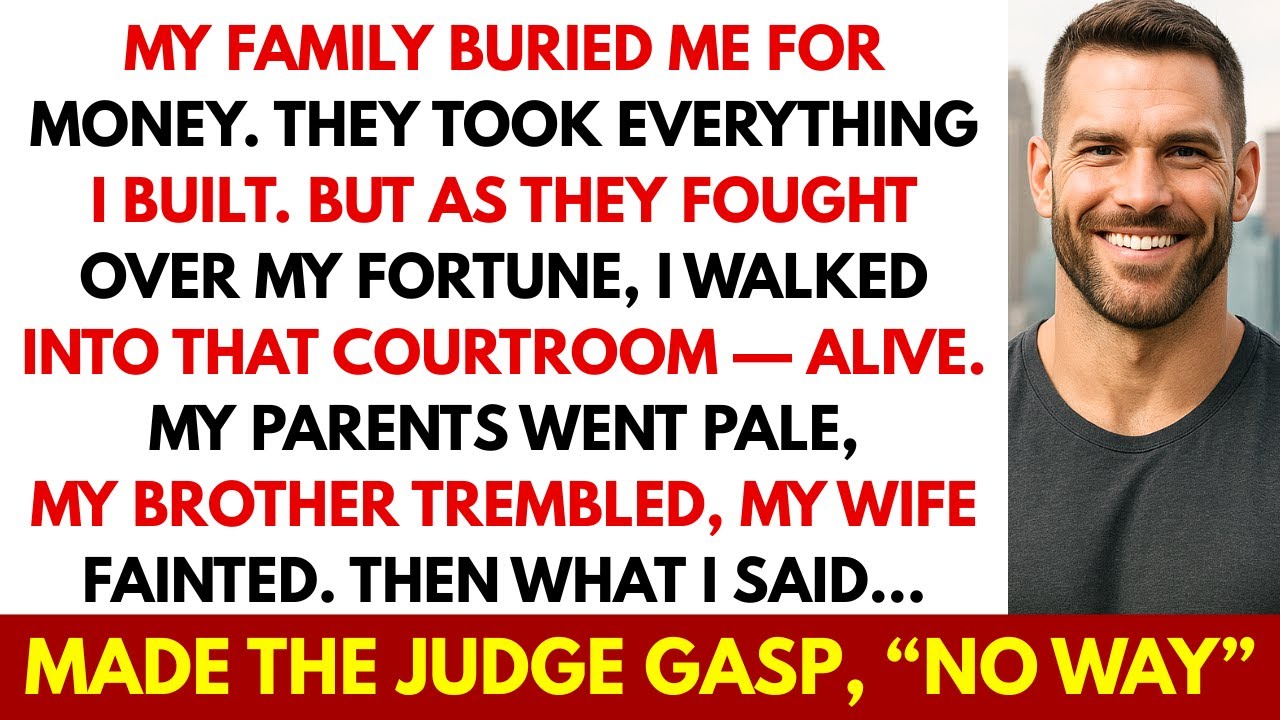 When I Walked Into The Courtroom — My Parents Went Pale, My Brother Trembled, And My Wife Fainted