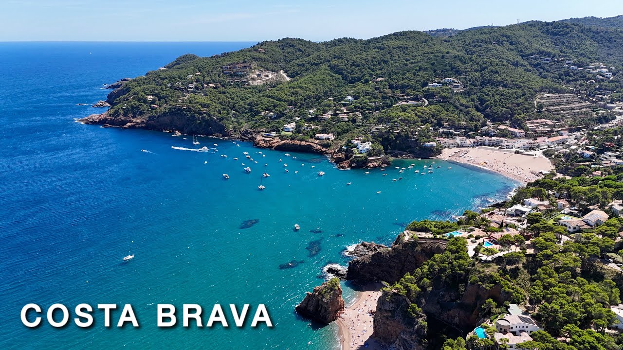 🇪🇸 Lloret de Mar | Costa Brava by Drone | Spain Travel | Relax Video