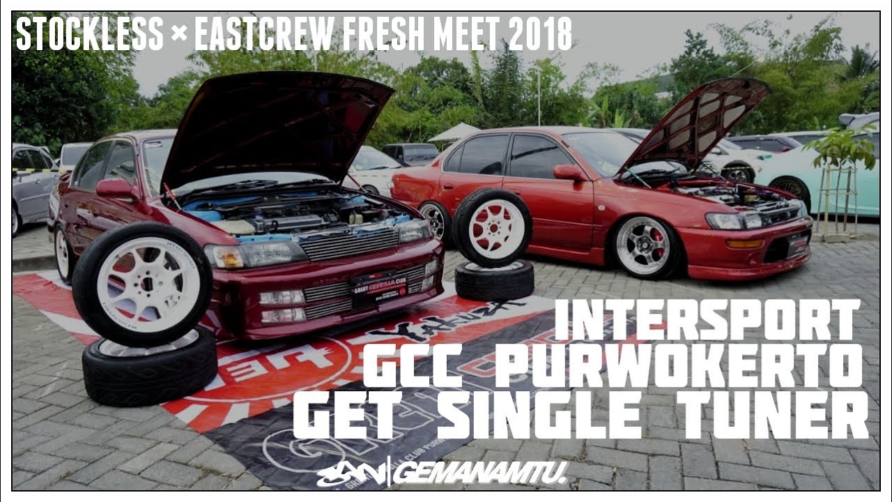 Intersport Fresh Meet Purwokerto 2018 || Great Corolla Club Purwokerto - Toyota AE101