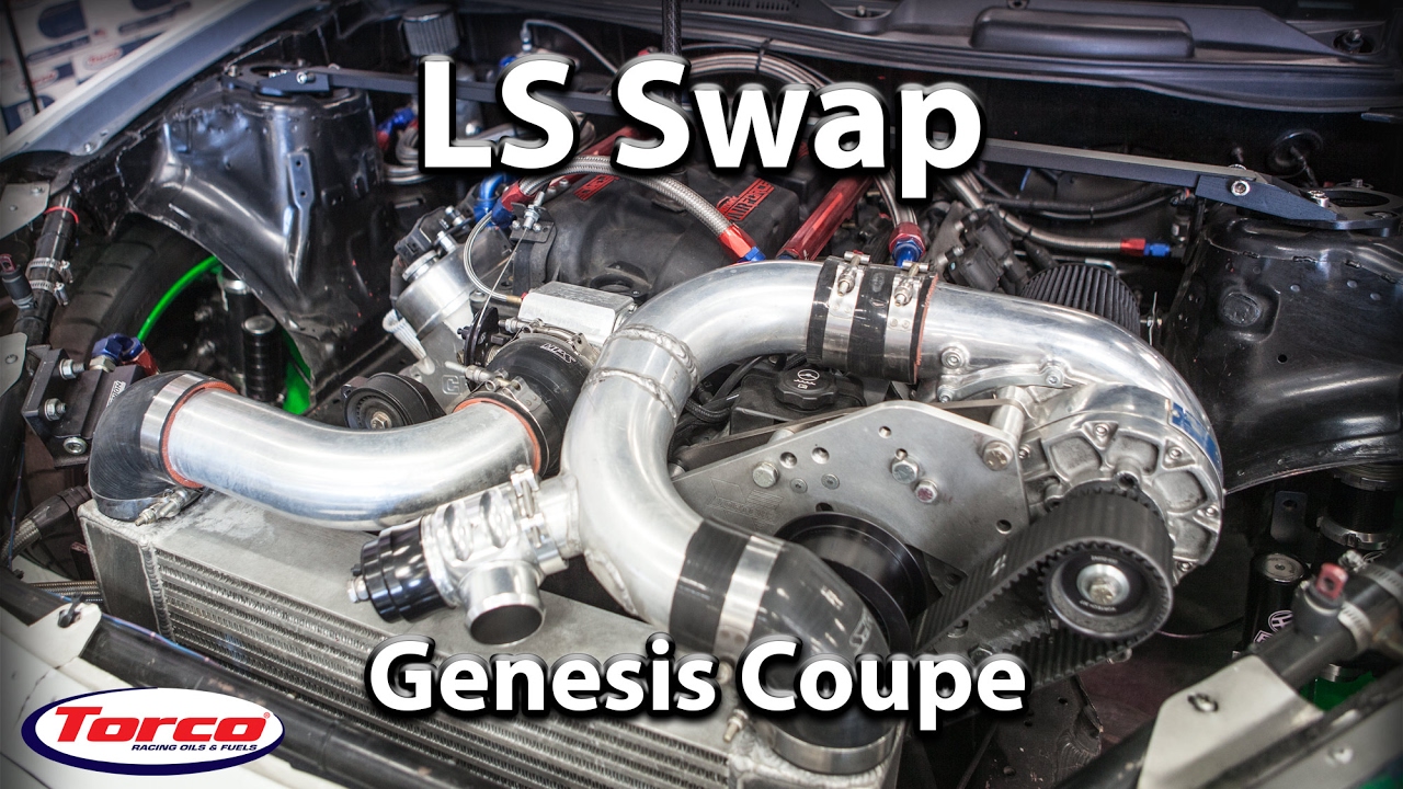 LS Swap Genesis Coupe Formula D car driven by Odi Bakchis at Torco Car Show