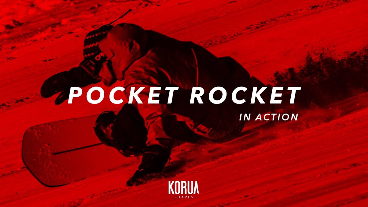 KORUA Shapes - In Action - Pocket Rocket Snowboard