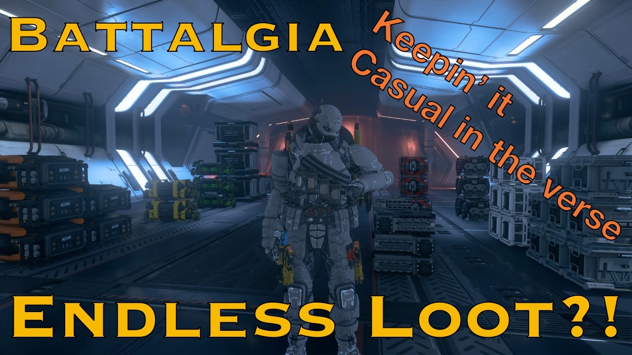 Battalgia в 4.9 &mdash; Баг на бесконечный лут?! | Геймплей Star Citizen