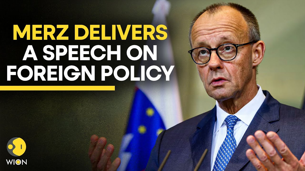 Merz LIVE: German Chancellor Friedrich Merz Delivers A Speech On Foreign Policy | WION