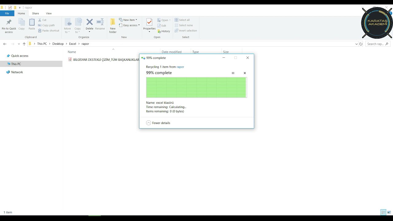 MS Excel | Excel VBA Macro | DERS 31 | Excel'de Dinamik Klasör Oluşturma