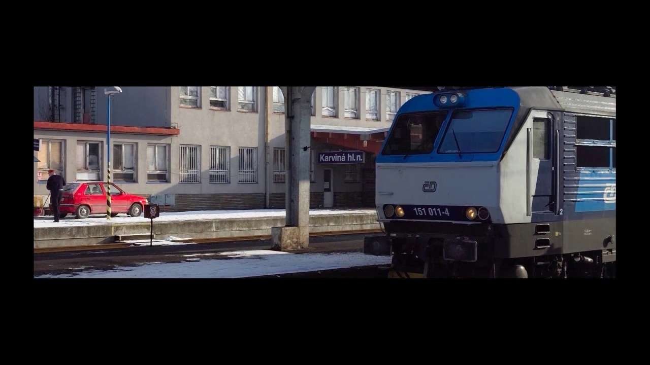 10bit raw - video test (Karvin&aacute;-railway_station, CZ)