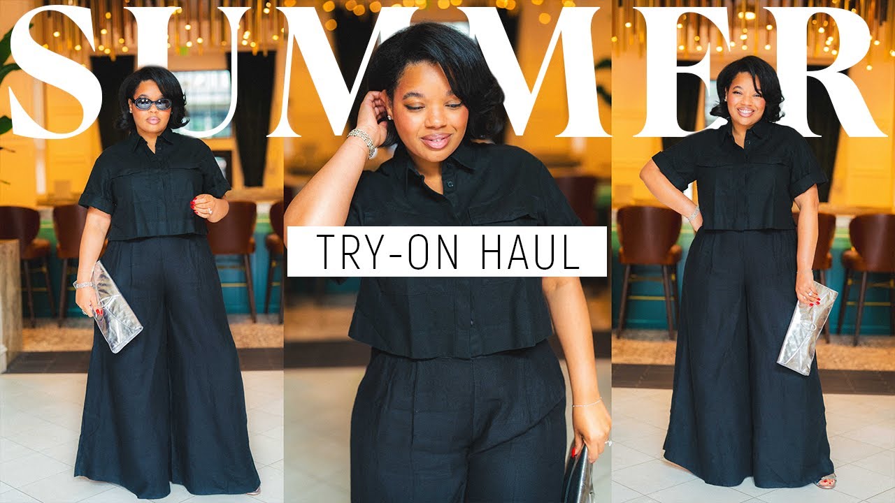 NEW Summer Style Try On Haul 2025 | Anthropologie, Banana Republic, Vintage