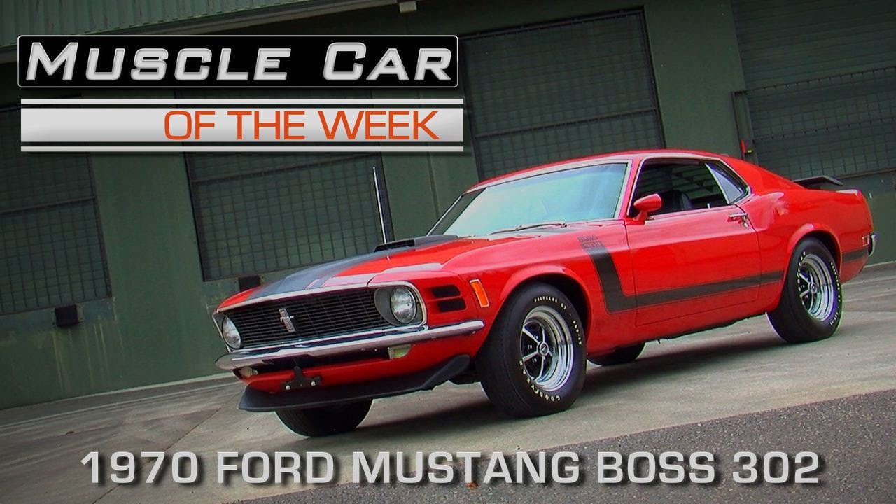 1970 Ford Mustang Boss 302 Muscle Car of the Week, видеовыпуск № 151