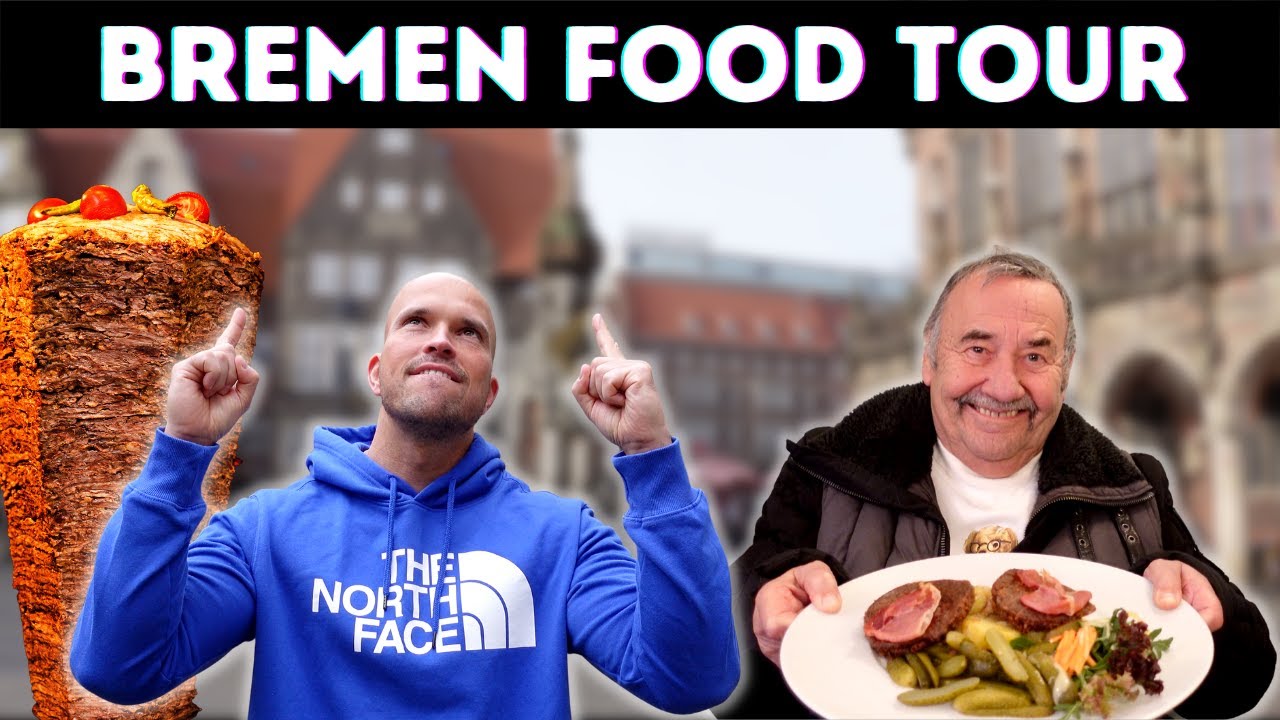 FOOD TOUR BREMEN 🌯🍗🥩 🤤 | Bremer Spezialitäten und Bester Rollo in Bremen | Street Food Deutschland