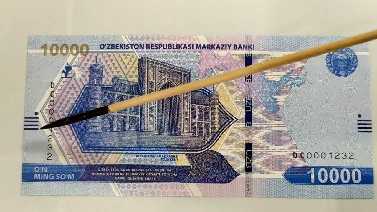 Новинка! 5000 и 10000 сум 2021года Узбекистана и 2000 и 20000 сум 2021года