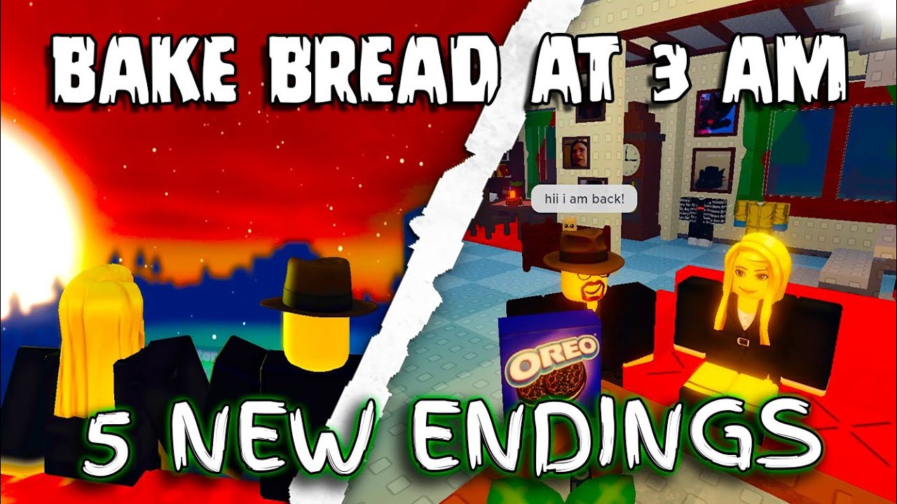 Bake Bread At 3am (Breaking Bad Sim) - 5 NEW Endings  [Roblox]