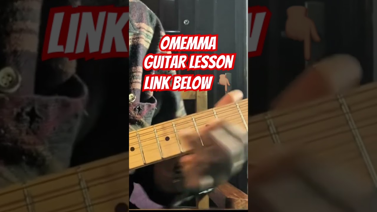 Omemma - Chandler Moore (Guitar lesson) #guitar #guitarist
