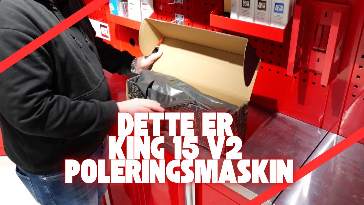 Poleringsmaskinen som passer for alle! King 15 V2