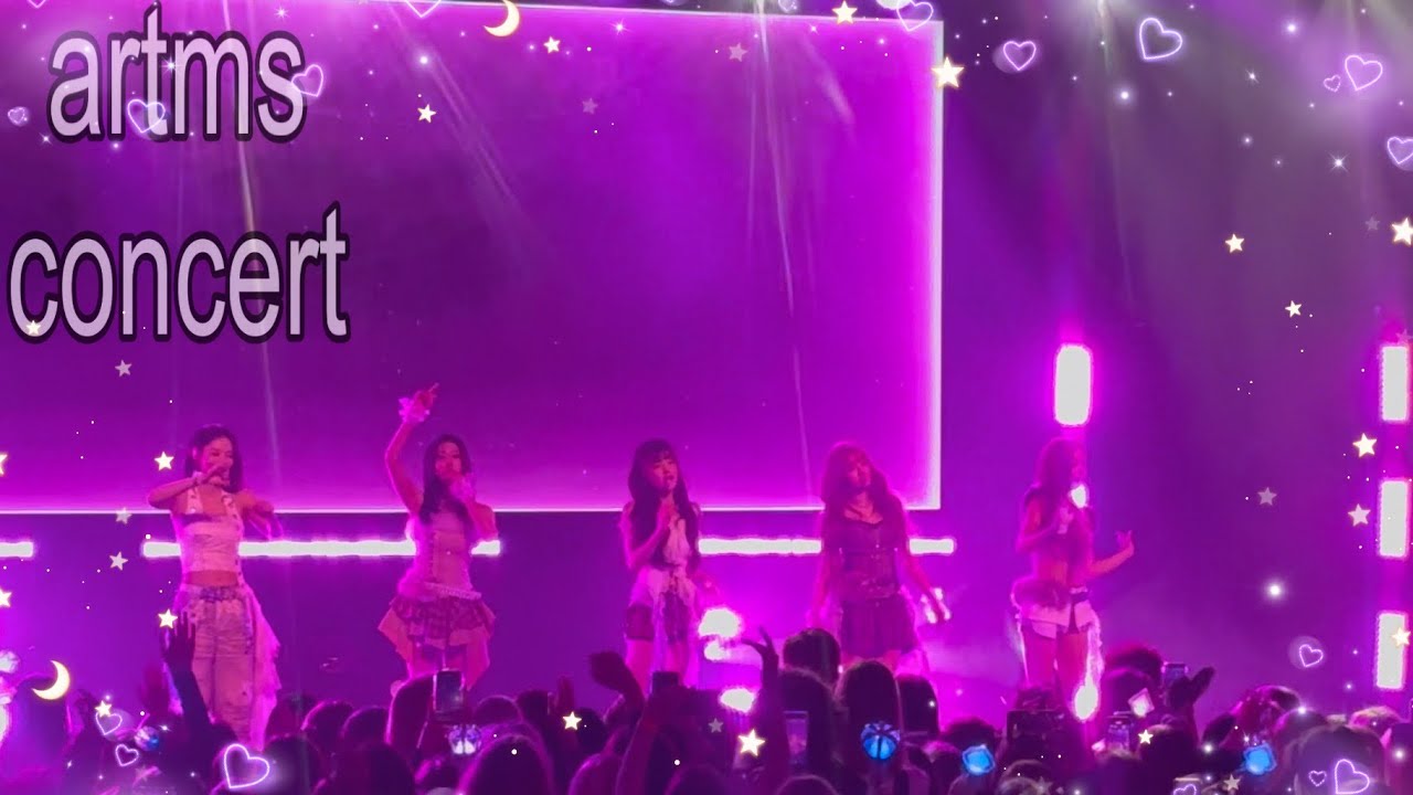 Artms concert but filmed on a digicam ˚⟡˖ ࣪