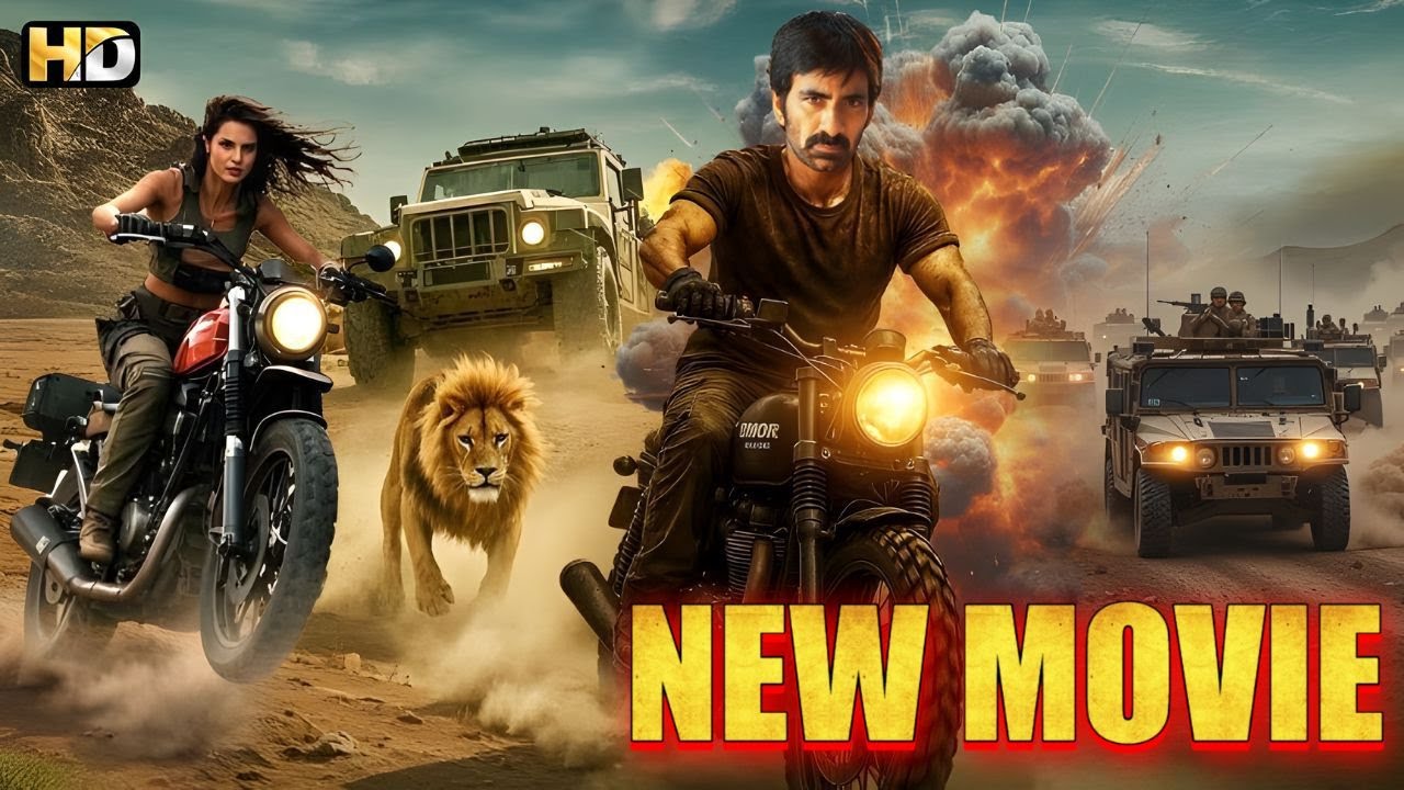 South Blockbuster Action Movie 2025 - Ravi Teja, Divyansha Kaushik - Full Movie - RAMARAO ON DUTY