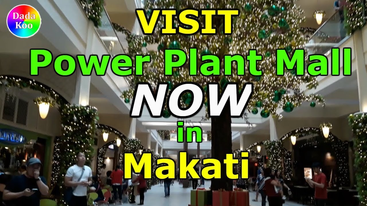 FANTASTIC POWER PLANT MALL & Christmas light display. Rockwell Center, PHILIPPINES. SIGHTSEEING TOUR