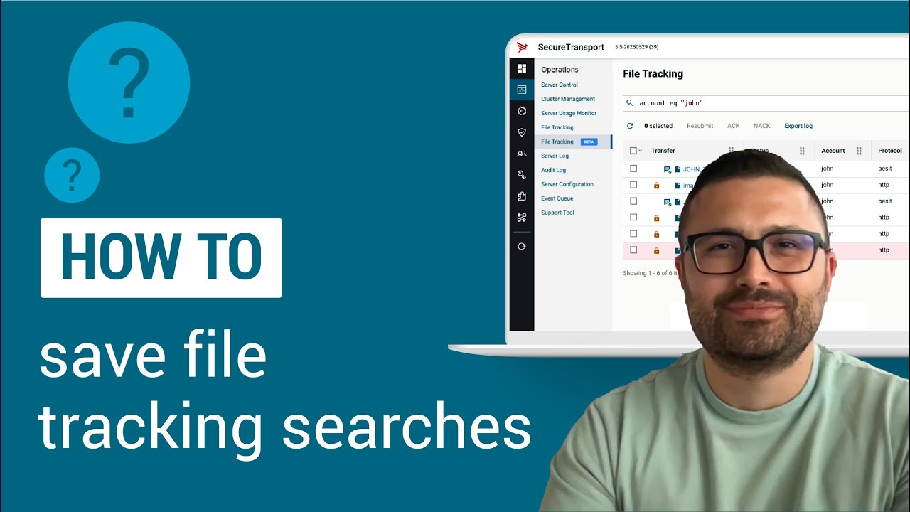 How to Save File Tracking Searches: Optimizing SecureTransport