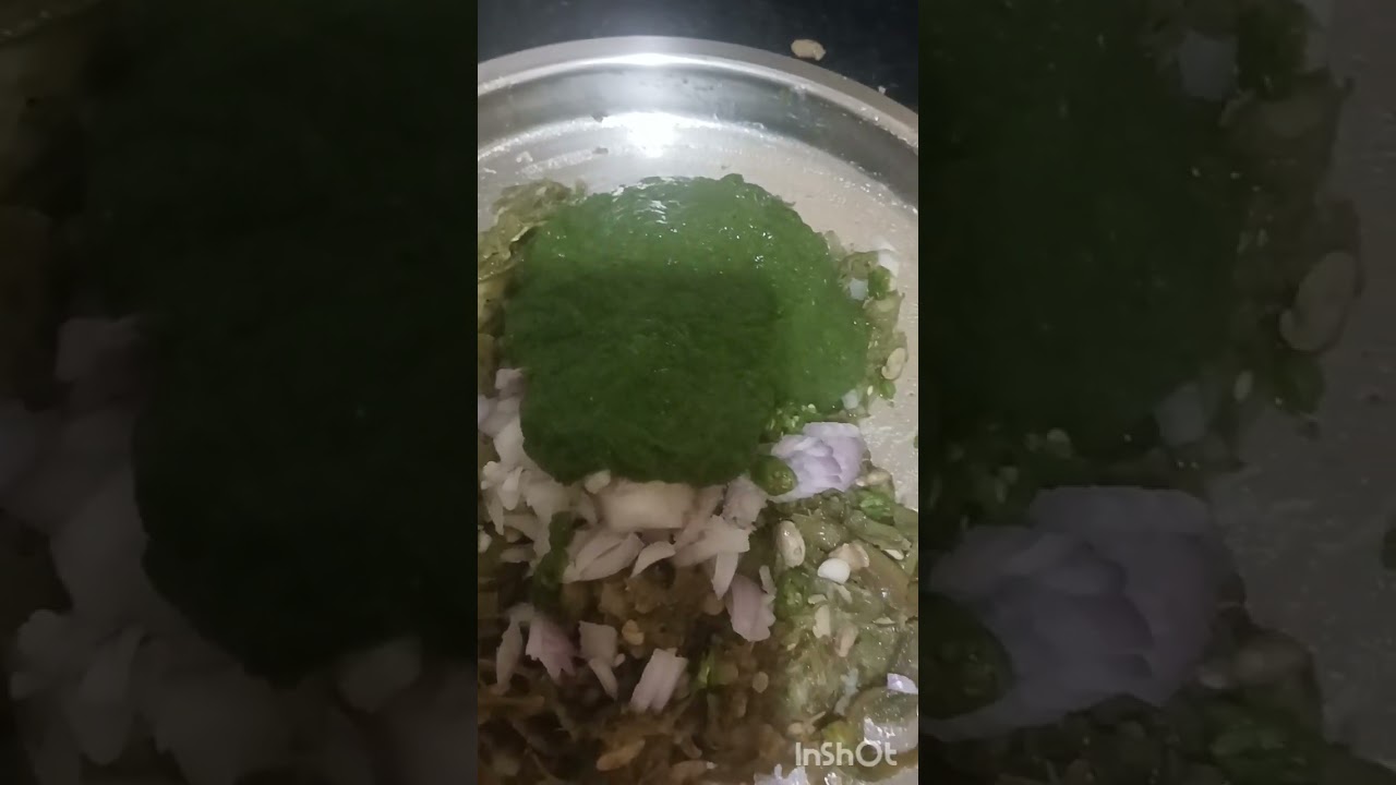 Sem (  lima  )  Beans ka chokha aur batti. सेम का चोखा और बाटी 