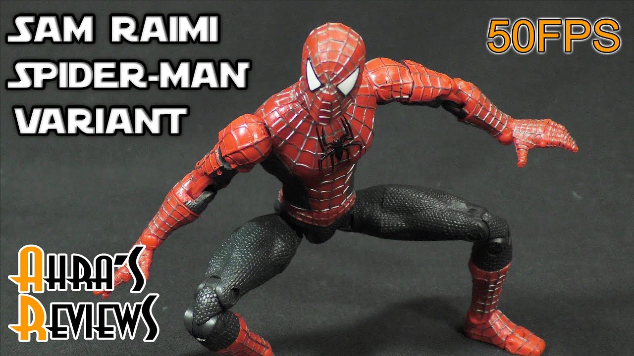 Super Poseable Spider-man Sam Raimi Movie Toy Biz Variant Action Figure Review Recensione