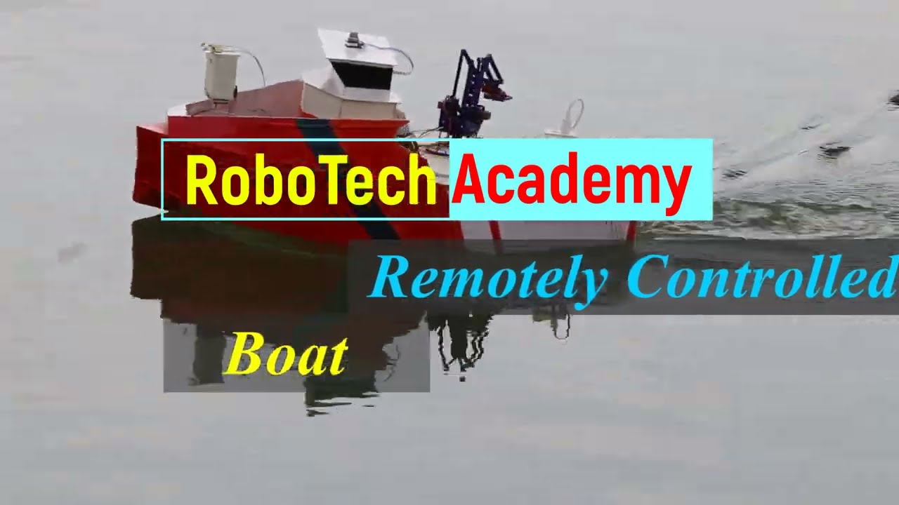 multipurpose surveillance boat by Arduino, ESP32,ESP8266