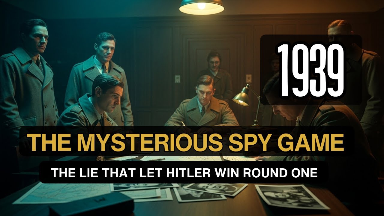 1939 The Mysterious Spy Game | The Lie That Let Hitler Win Round One