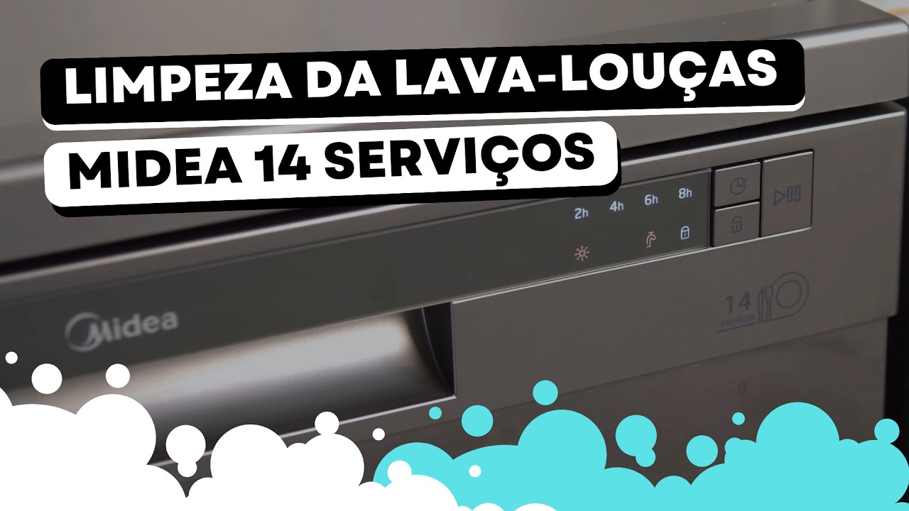 Limpeza da Lava-Louças Midea 14 Serviços – Passo a Passo Prático! @ilovehomebr