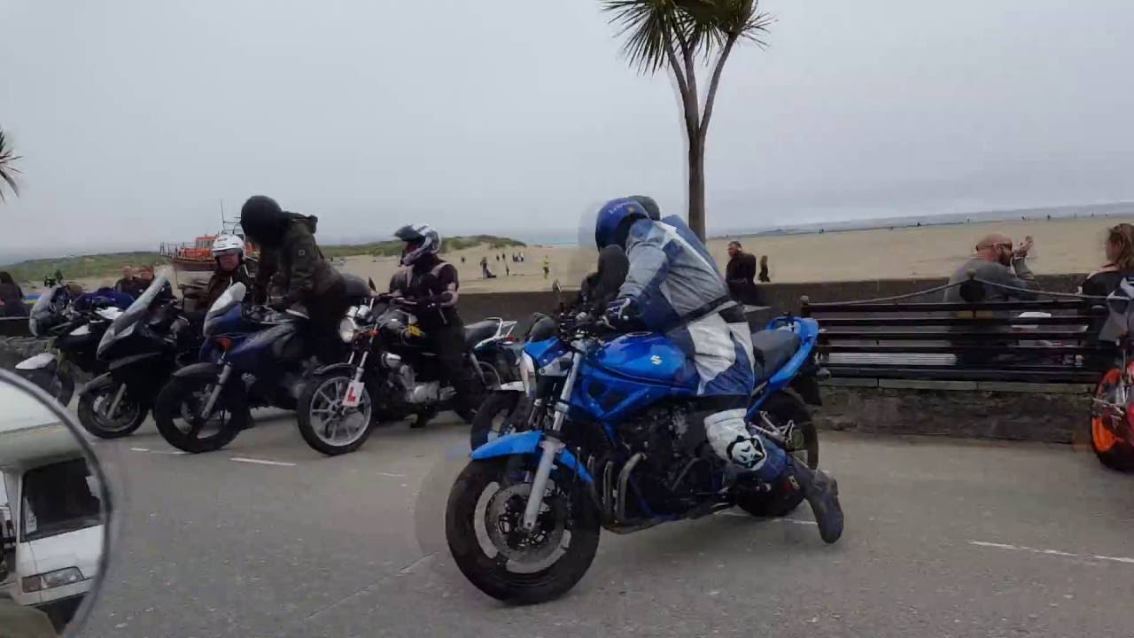 Chester Rideout to Barmouth Beach Honda Magna VF750