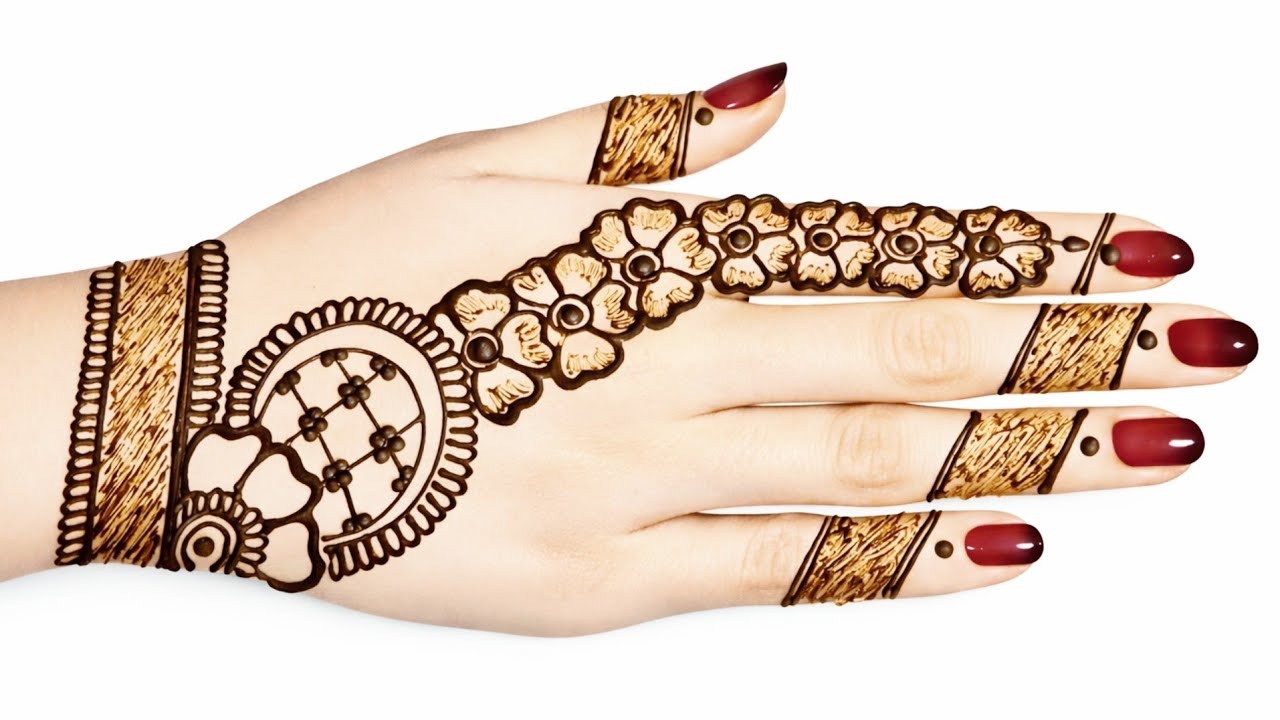 Very Easy Beautiful Mehandi Design||Mehandi Ka Design|#mehandi #stylishmehndi #eidkimehandi 