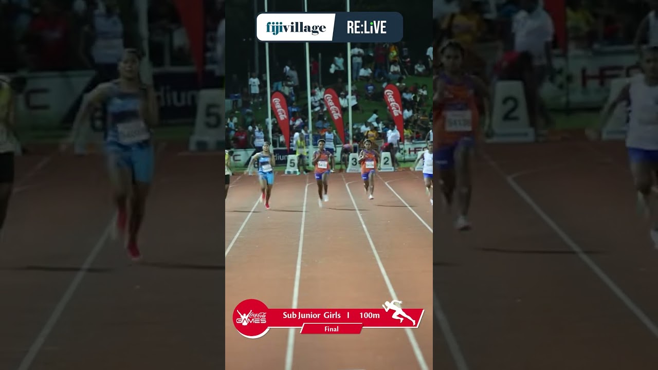 Sub-Junior Girls - 100m Finals Cokes2026 Fijivillage Re:Live