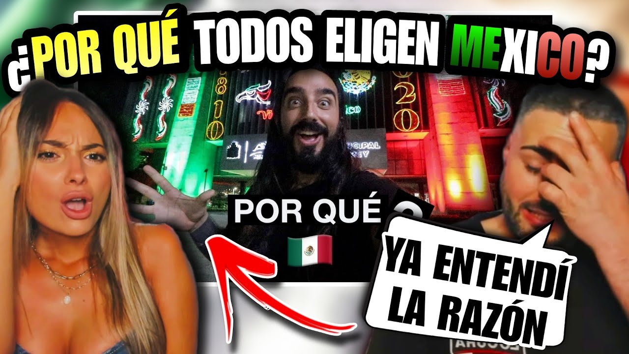 🇪🇸 MI NOVIO ESPAÑOL REACCIONA a POR QUÉ MÉXICO 🇲🇽**LOGRA ENTENDERLO**