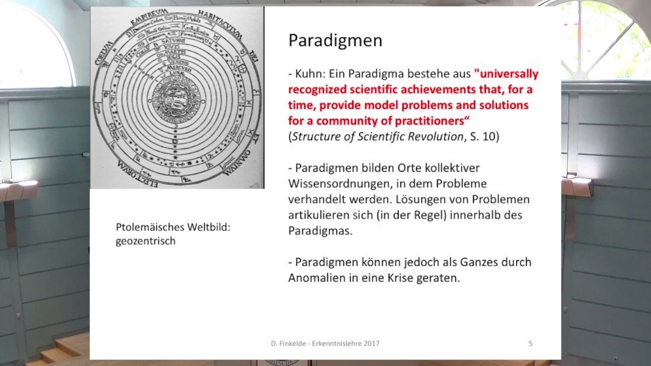 Vorlesung 15 - Thomas Kuhn &uuml;ber wissenschaftliche Revolutionen, Badiou, Laudan, Kitcher