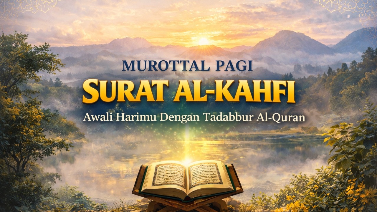 Surah Al-Kahfi Full Merdu | Penyejuk Hati | Pikiran Tenang & Pelindung Fitnah Dajjal