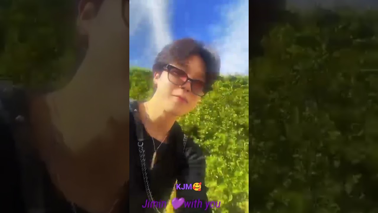 Jimin with you 🥰💜 