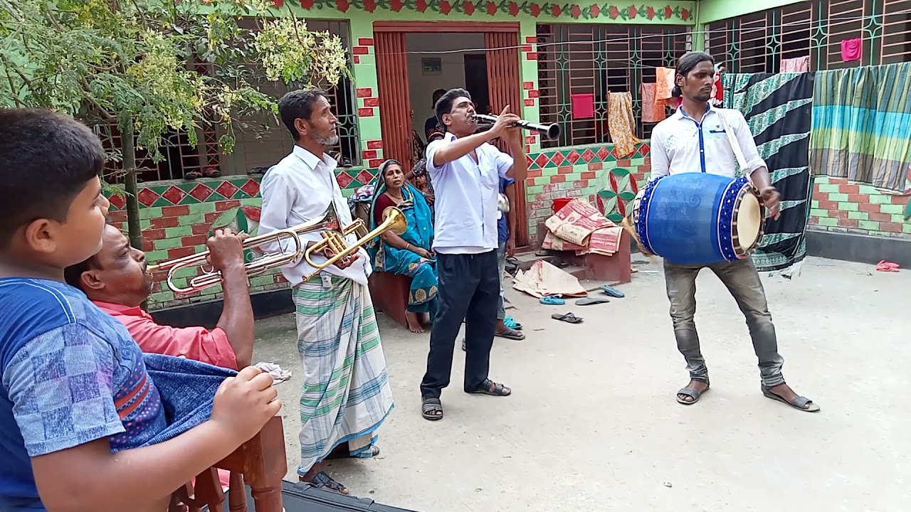 আমার যাবার সময় হলো , ঢুলি রিটন,ব্যান্ট পার্টি বাজনা