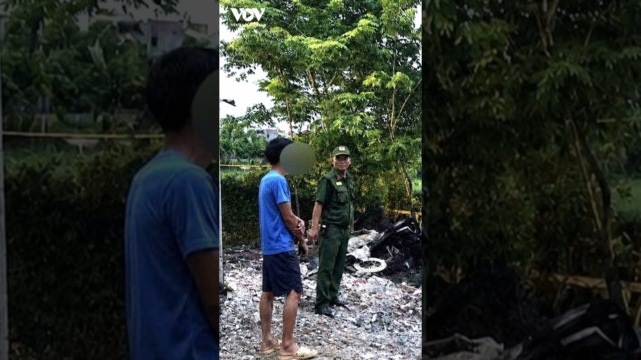 Ph&aacute;t hiện 2 xe &ocirc; t&ocirc; đổ chất thải tr&aacute;i ph&eacute;p tại S&oacute;c Sơn v&agrave; Mỹ Đức | VOV
