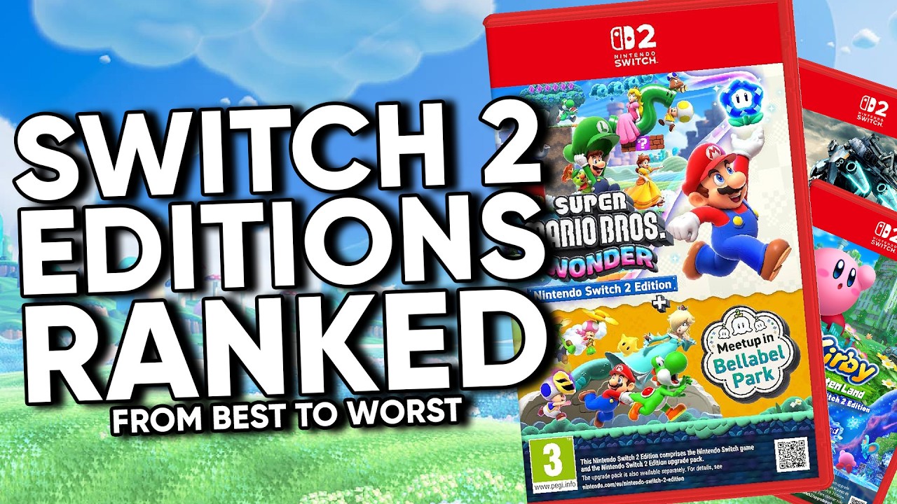 All 9 Nintendo Switch 2 Editions Ranked from Best to Worst