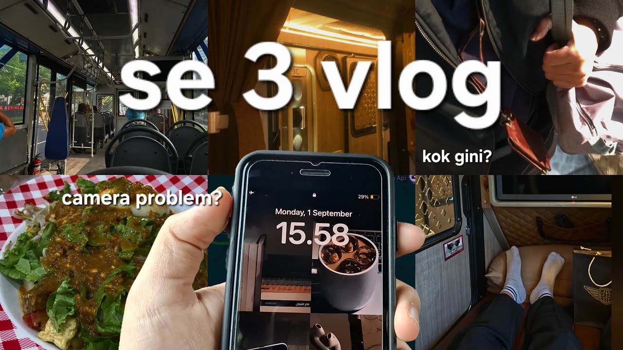 day in life iphone se 2022 (gen 3) 💫 camera & battery test indonesia